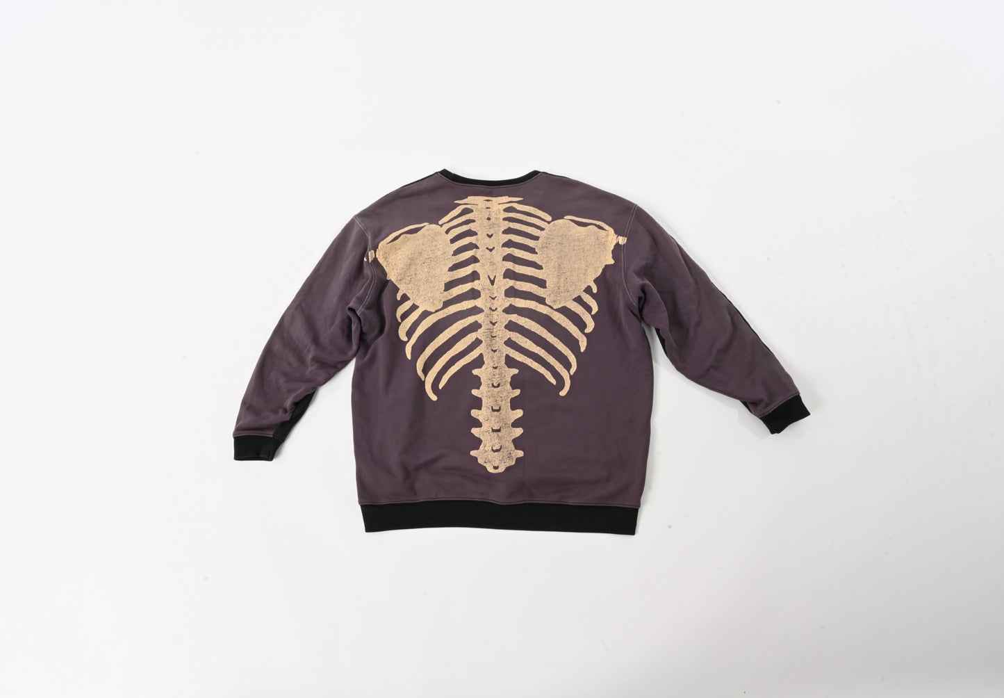 Kapital Remake 2-Toned Bones Sweater
