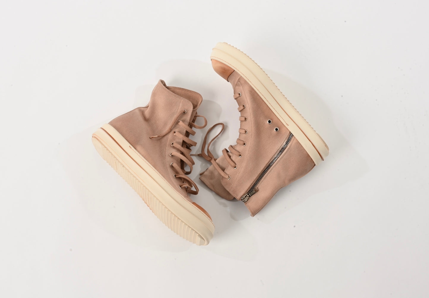 Rick Owens Drkshdw S/S 23 Pink Dyed Ramones