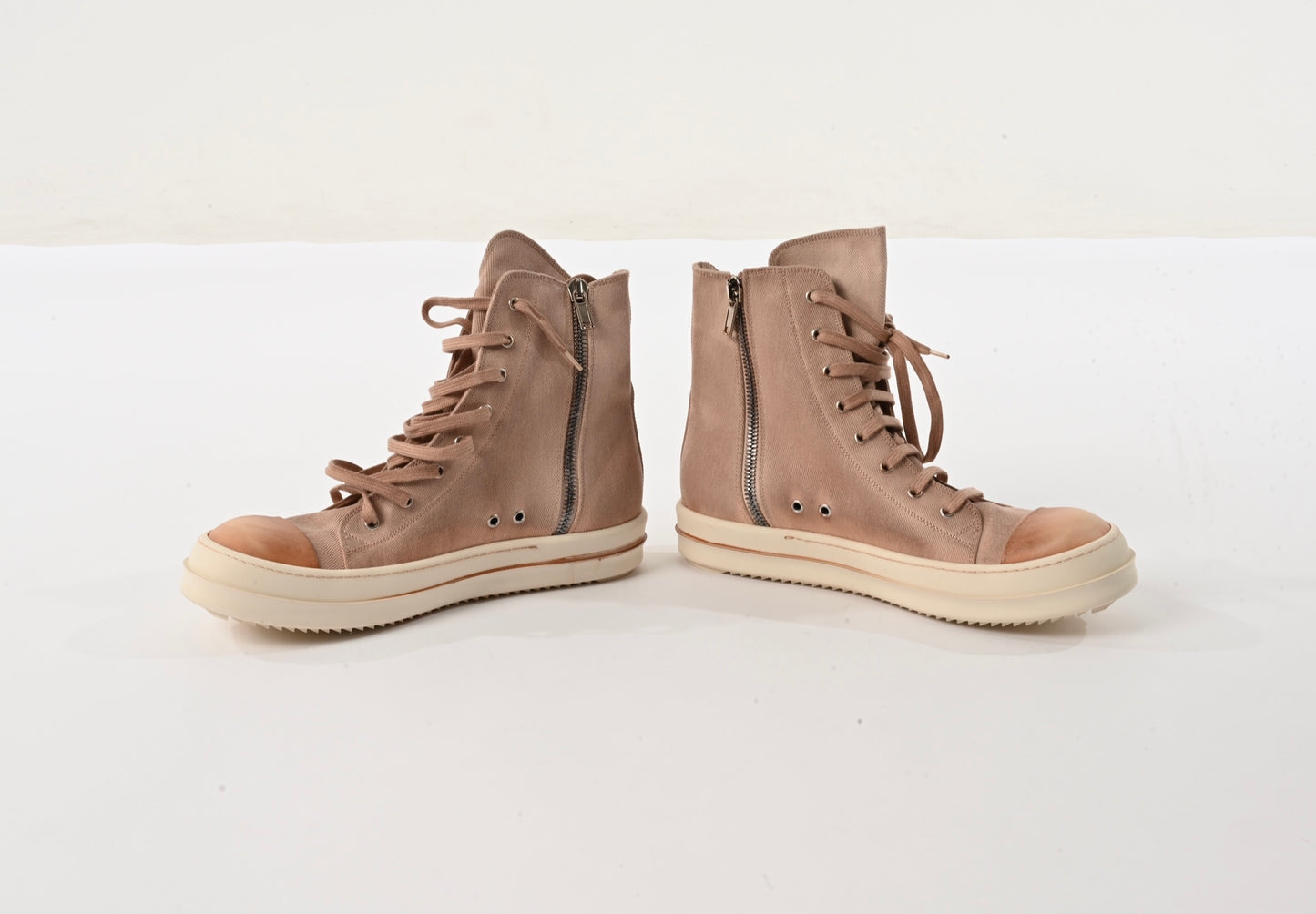 Rick Owens Drkshdw S/S 23 Pink Dyed Ramones